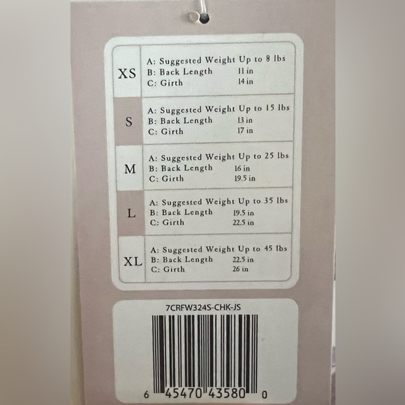 NEW Jessica Simpson Small Red Plaid Dog Dress with Bow Christmas Winter Holiday - Picture 4 of 4